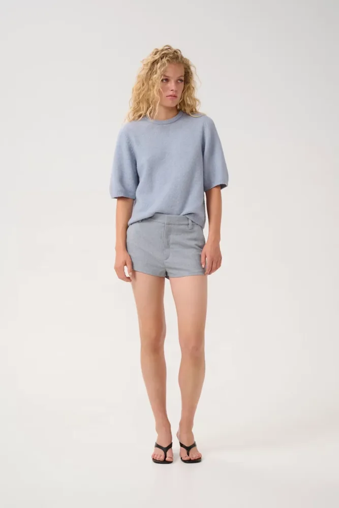 GZalpha Ss Tee - Grey Blue Melange - Bilde 3