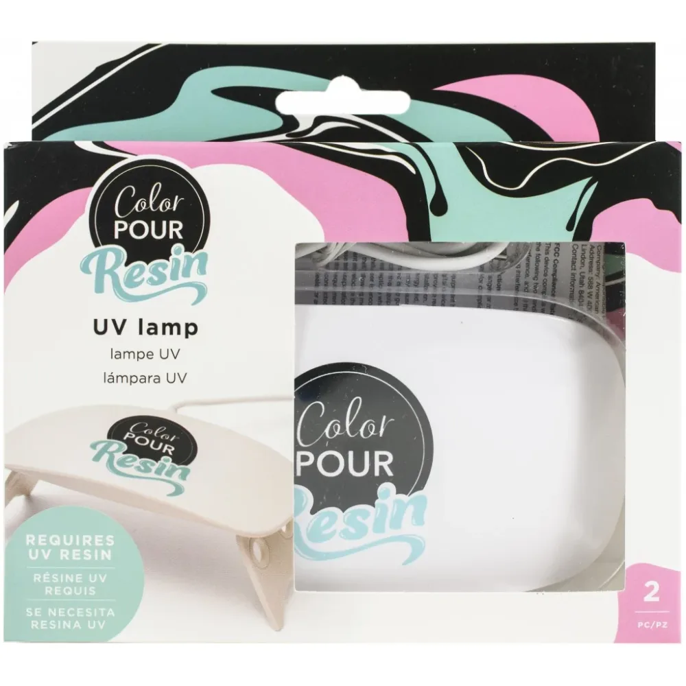UV Herdelampe Color Pour Mini UV Resin Light - USB-lader