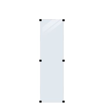 GLASSGJERDE PLUS HERDET KLART 55,4X176 CM GLASSGJERDE PLUS HERDET KLART 55,4X176 CM