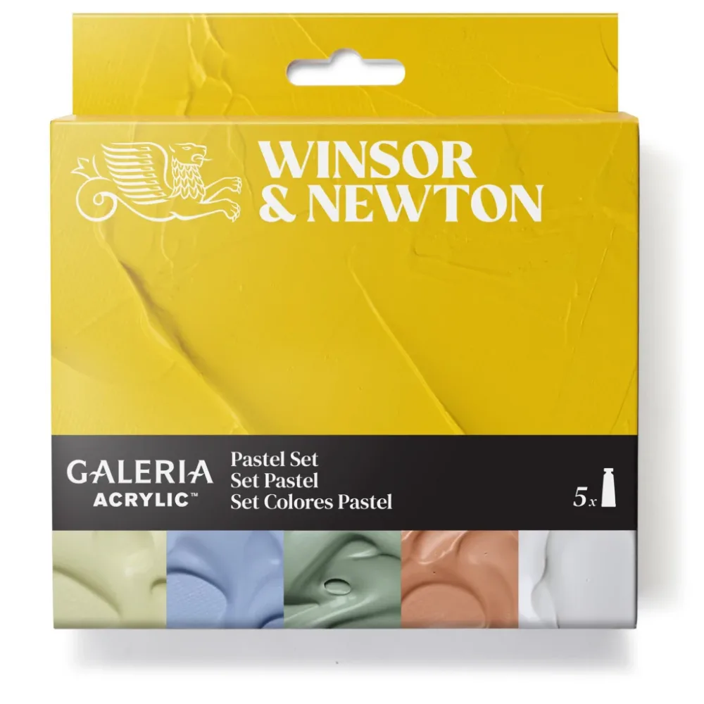 W&N Galeria Pastel sett - 5x60ml