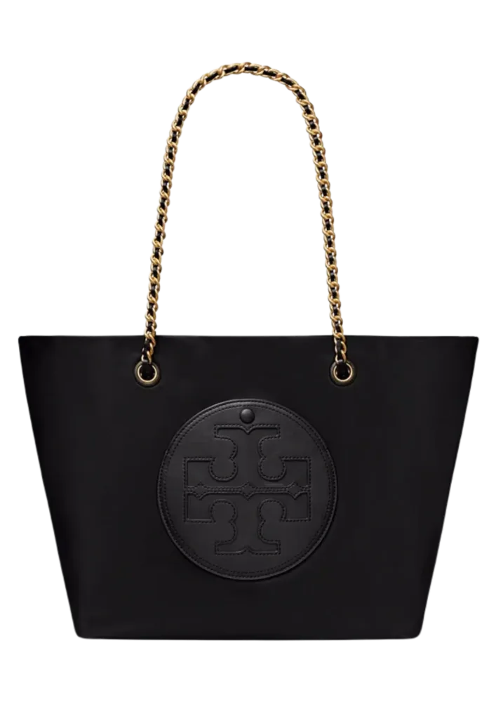 Ella Chain Tote - Black
