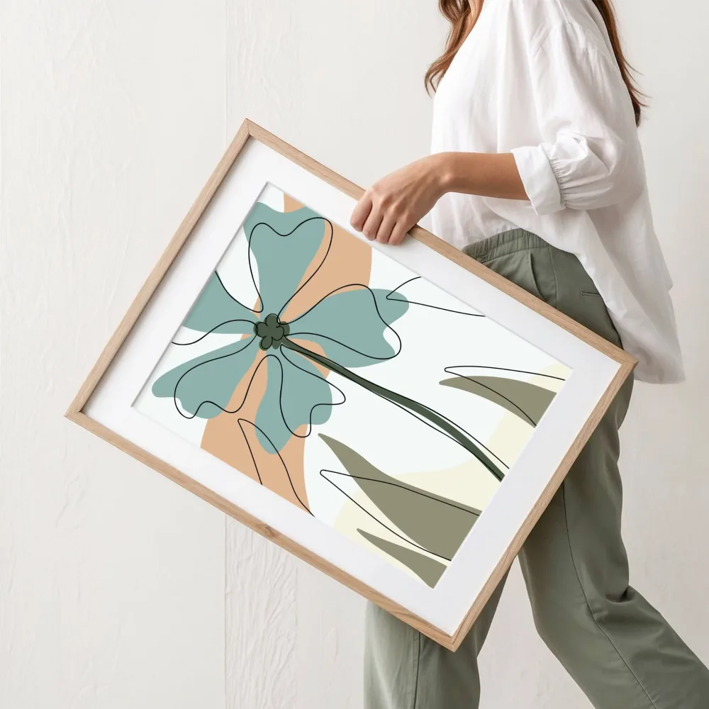 FUNKY LINE FLORA COLLECTION - PLAKAT - Bilde 3