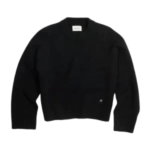 W. Wool Crew – Black