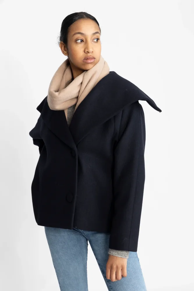 PerryIW Short Coat - Marine Blue - Bilde 3