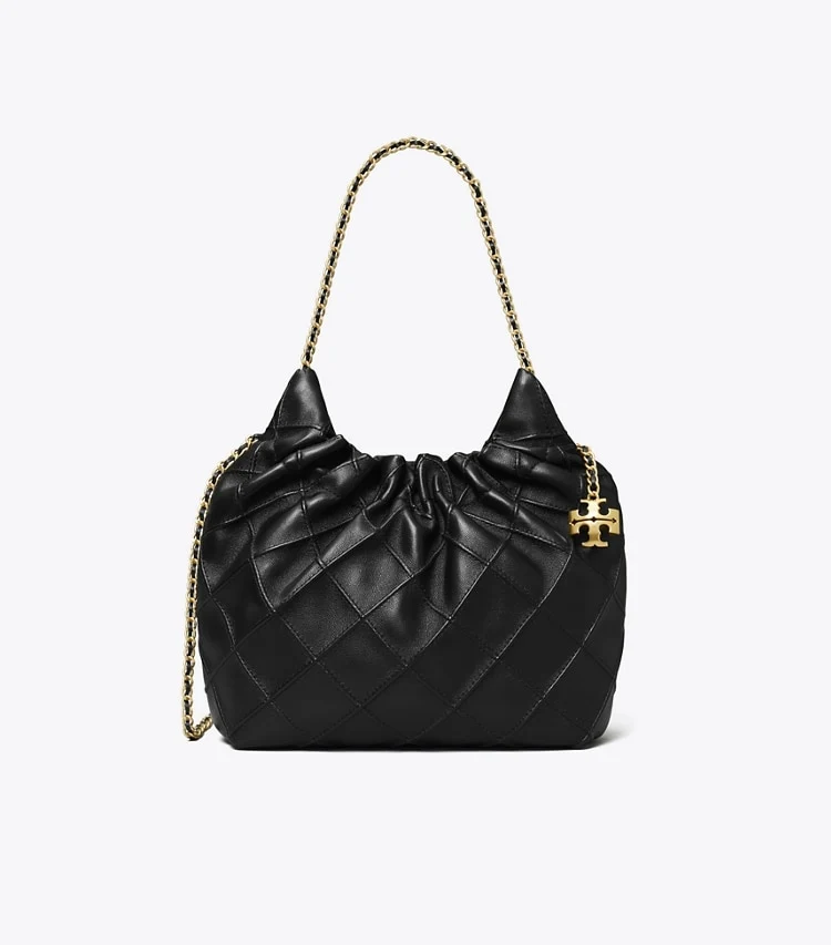 Fleming Mini Hobo Bag - Black