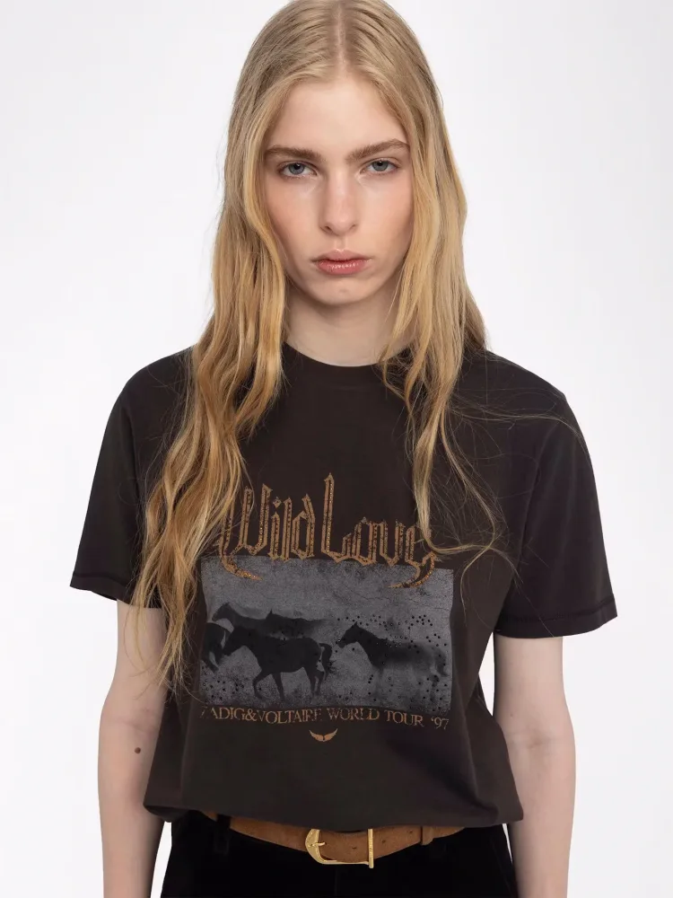 Edwin Hc Concert Wild Strass - Dark Chocolate - Bilde 2