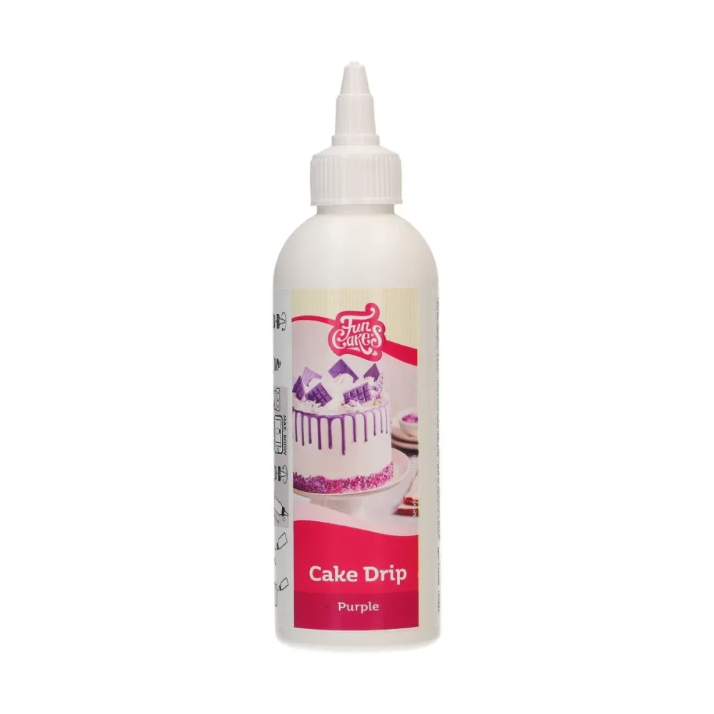 FunCakes Cake Drip -Lilla- 180g - Bilde 3