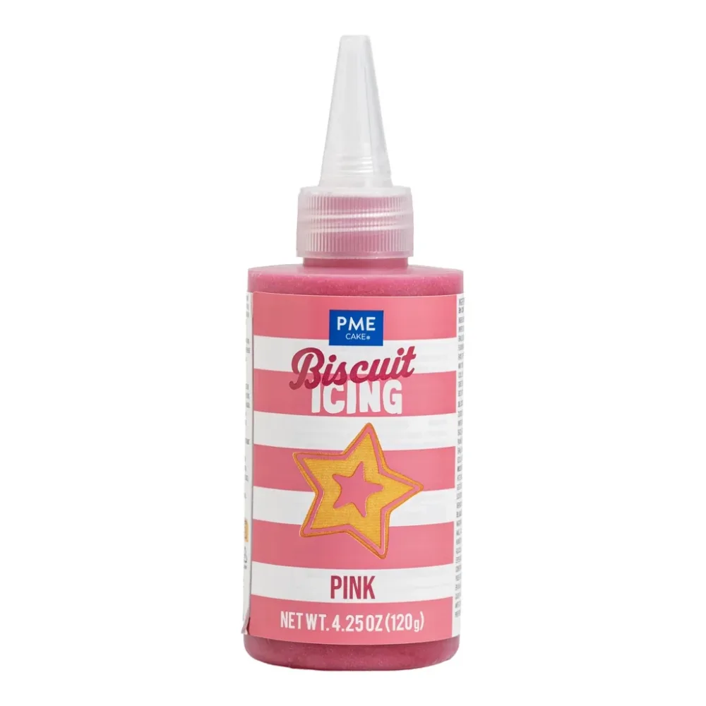 PME Pepperkakeglasur - Rosa 120g