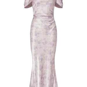 Lyra Dress – Lilac Jasmine Print