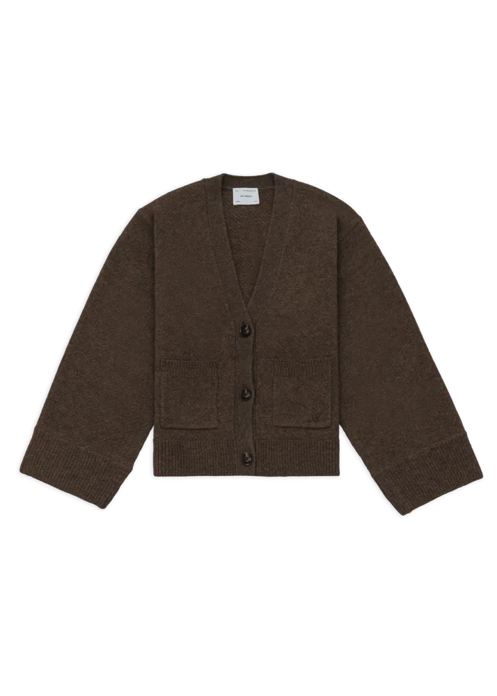 Memory Relaxed Cardigan - Brown