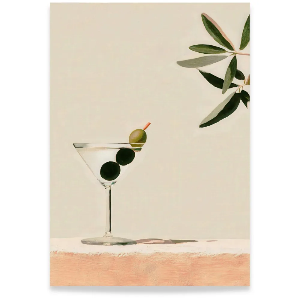 Editorial Living – Olive Moment | Plakat