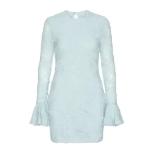 Mesh Frill Mini Dress – Plein Air