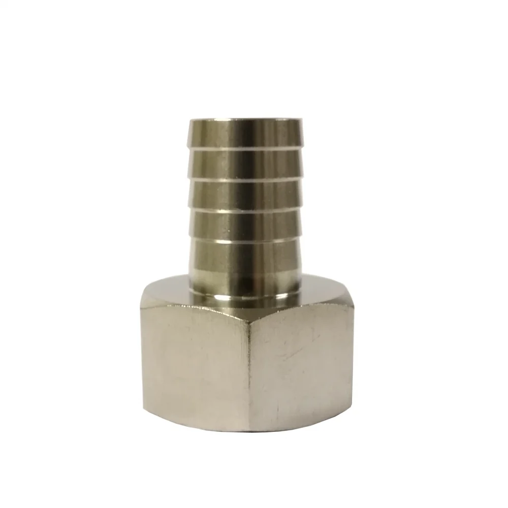 Slangenippel hunn 1″ FPT x 20mm