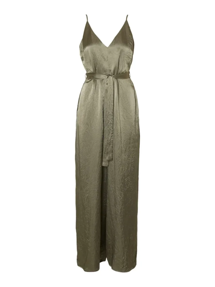 Selene Sl Wide Leg Jumpsuit B - Vetiver