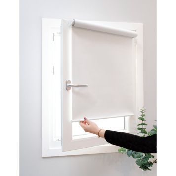 RULLEGARDIN HASTA FUSION 140X185 CM HVIT