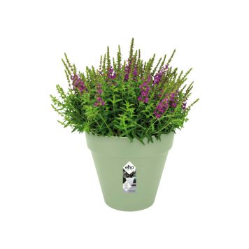 POTTESKJULER ELHO MED HJUL LOFT URBAN ROUND GRØNN 40 CM