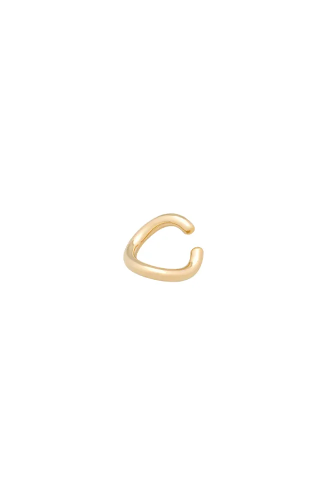 River Ear Cuff - Gold