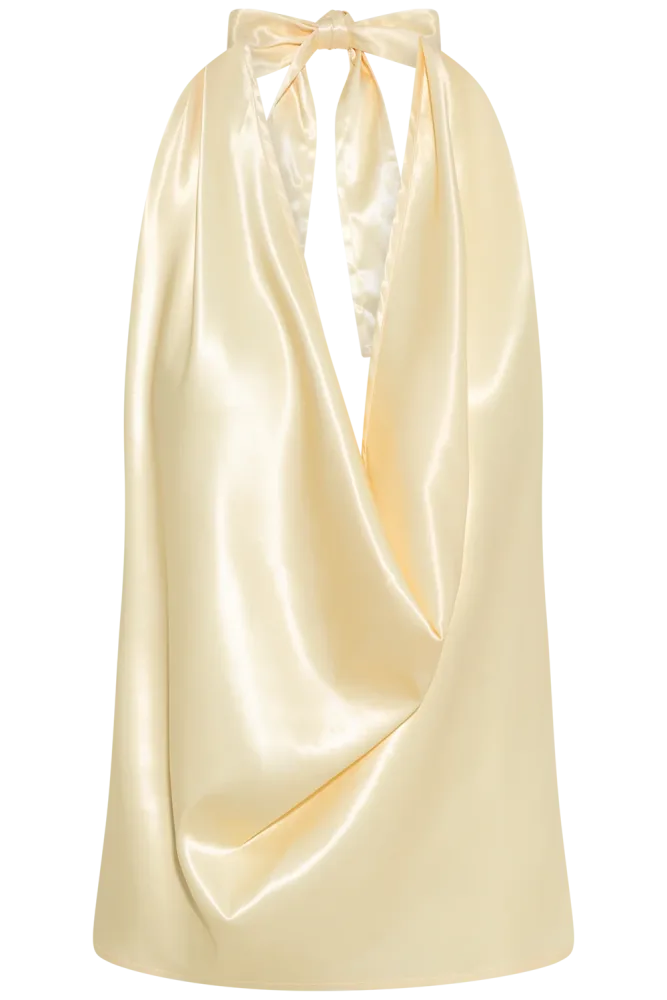 Hollyic Wrap Top - Yellow