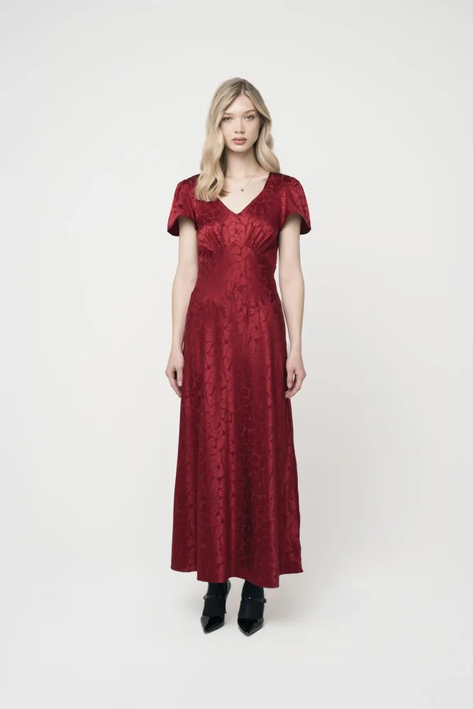 Marley Jacquard - Red