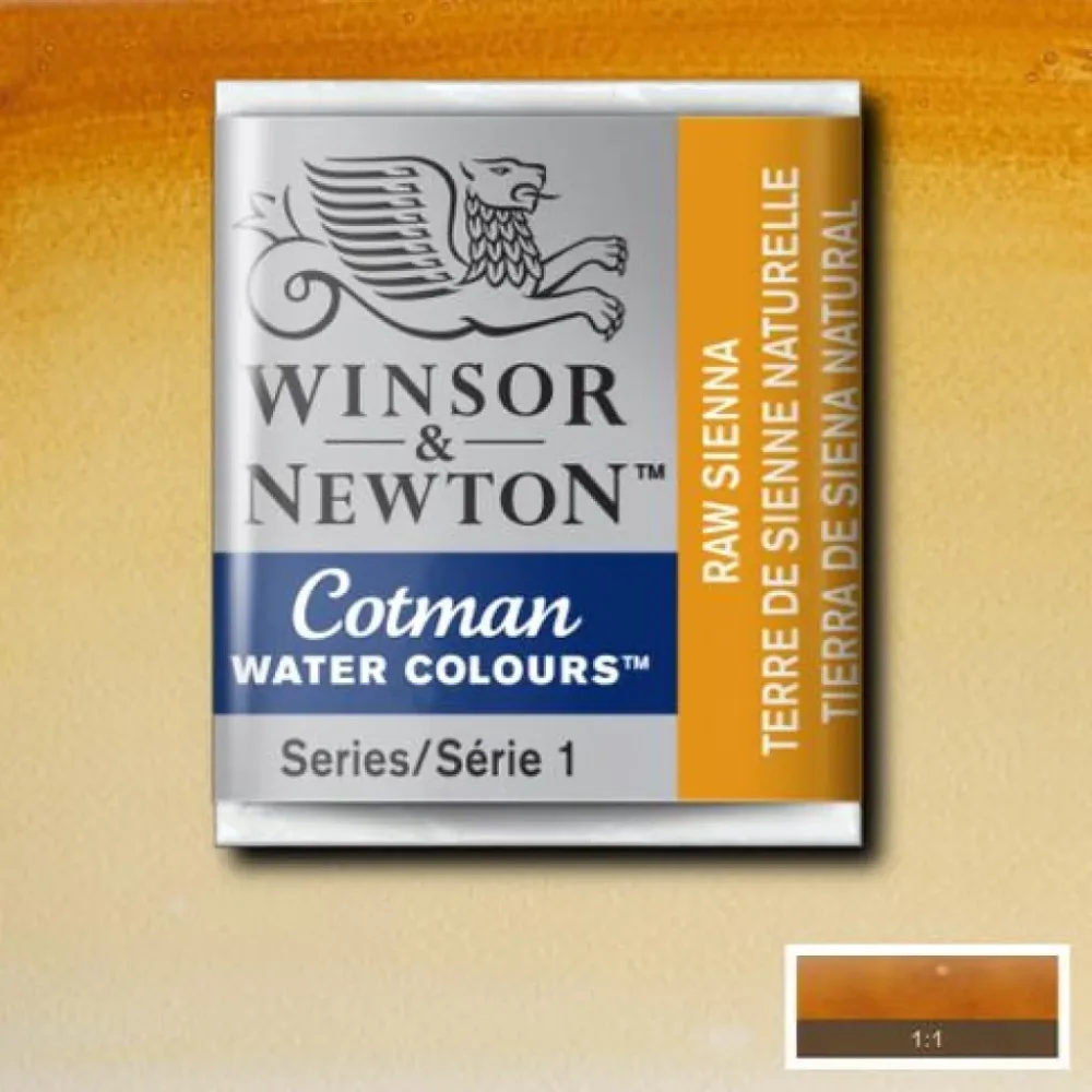 W&N – Cotman Water Colour HP – 552 Raw Sienna