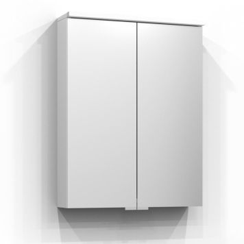 SPEILSKAP SVEDBERGS SAREK LED U-BELYSNING JFB 55CM HVIT