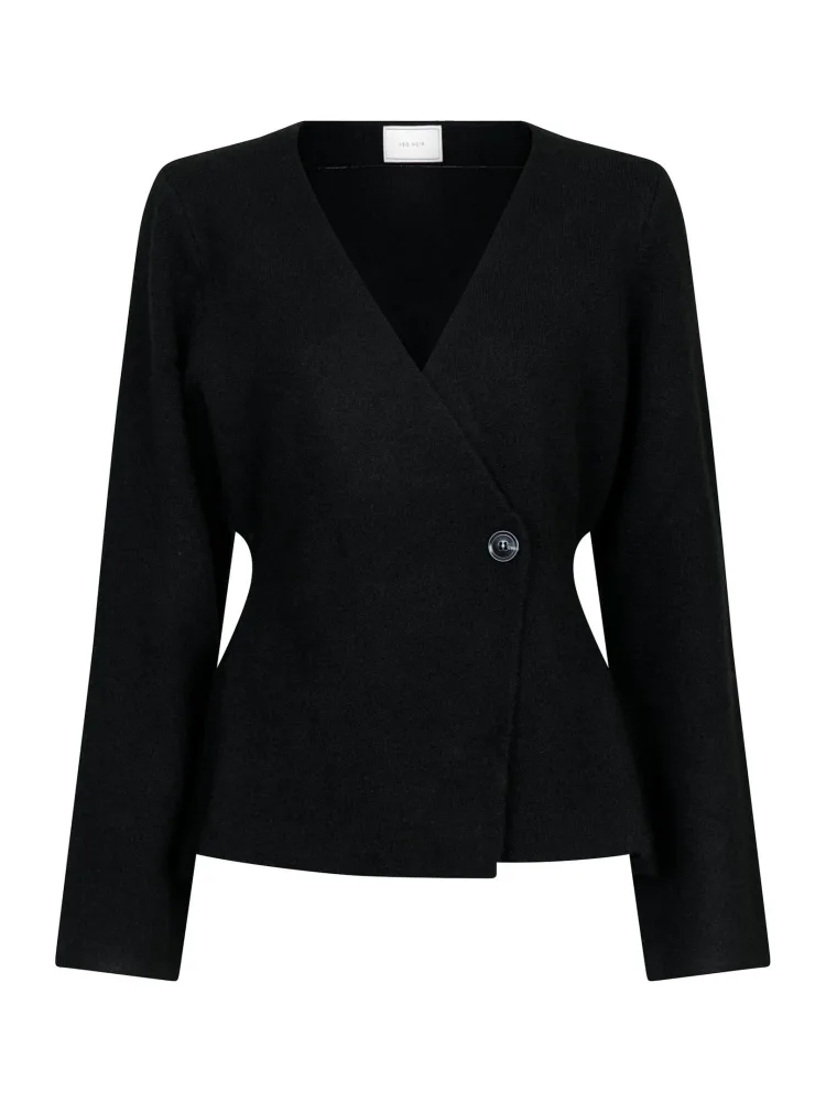 Marie Louise Knit Cardigan - Black