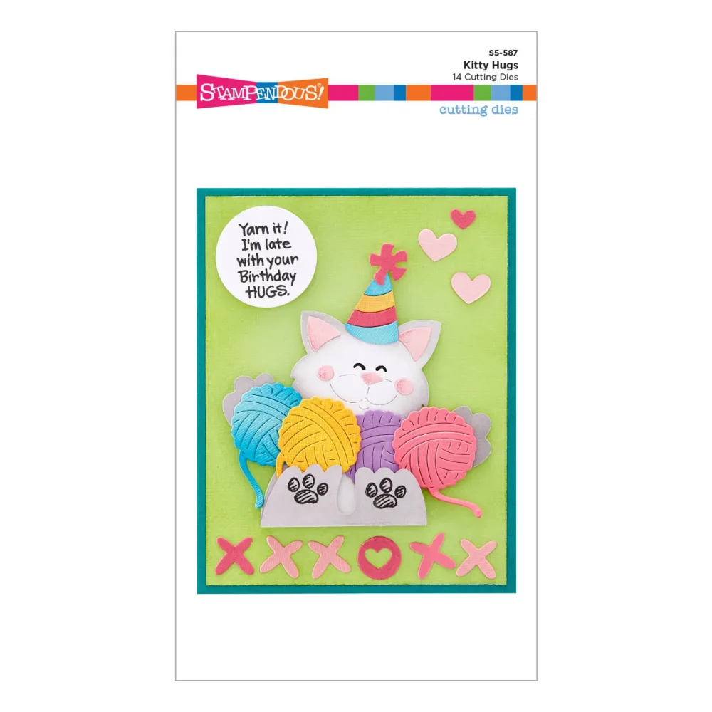 Stampendous – Kitty Hugs dies Stampendous – Kitty Hugs dies