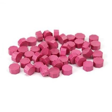 Wax octagon deep rose pink/ dyp rosa – til bruk med lakksegl/ lakkstempel Wax octagon deep rose pink/ dyp rosa – til bruk med lakksegl/ lakkstempel