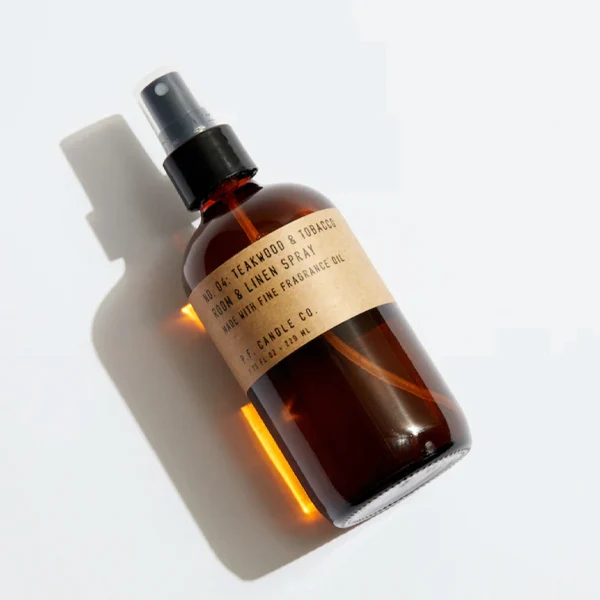 Teakwood and Tobacco Room and Linen Spray - By P.F. Candle Co.