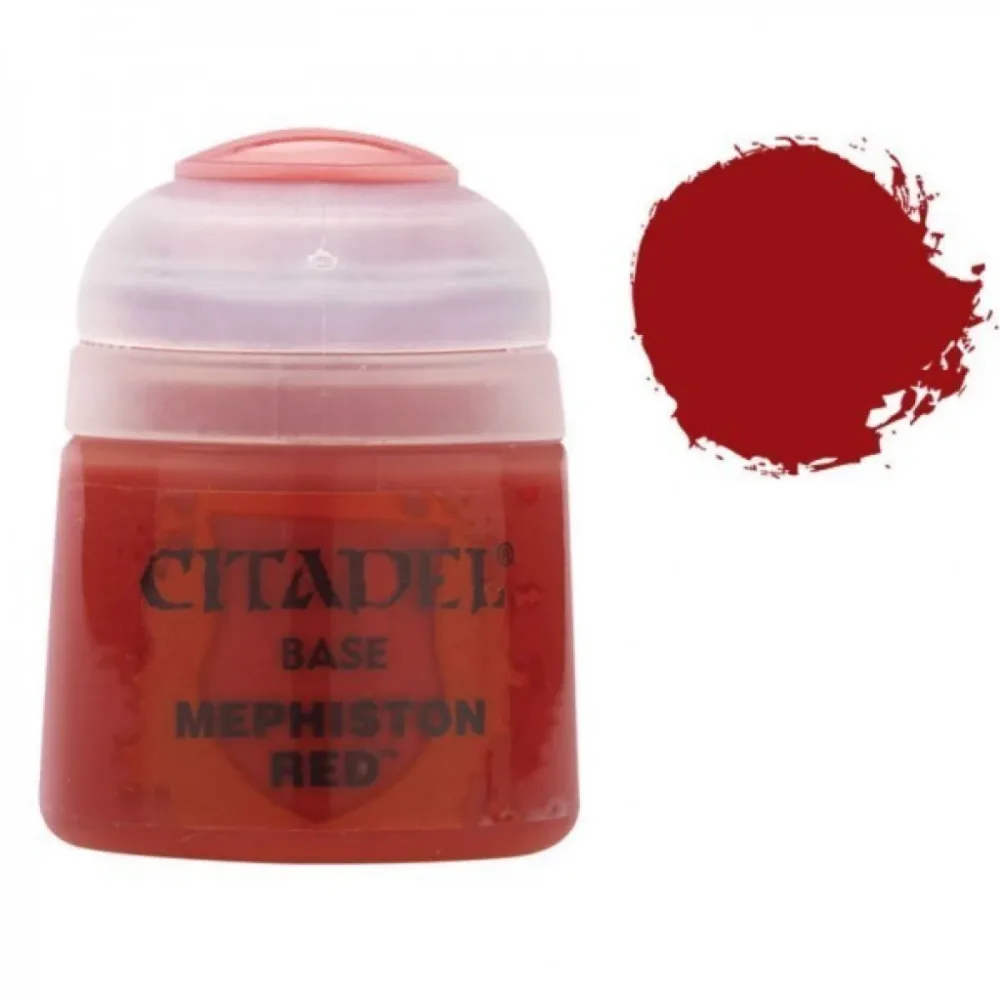 Citadel Base Paint, 12ml – Mephiston Red