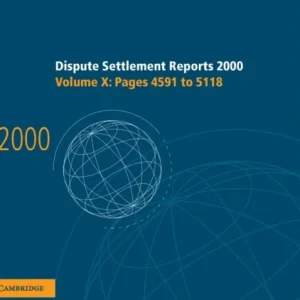 Dispute Settlement Reports 2000 Dispute Settlement Reports 2000