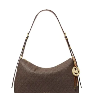 Nolita Medium Signature Logo Shoulder Bag – Brown/Acorn Nolita Medium Signature Logo Shoulder Bag – Brown/Acorn