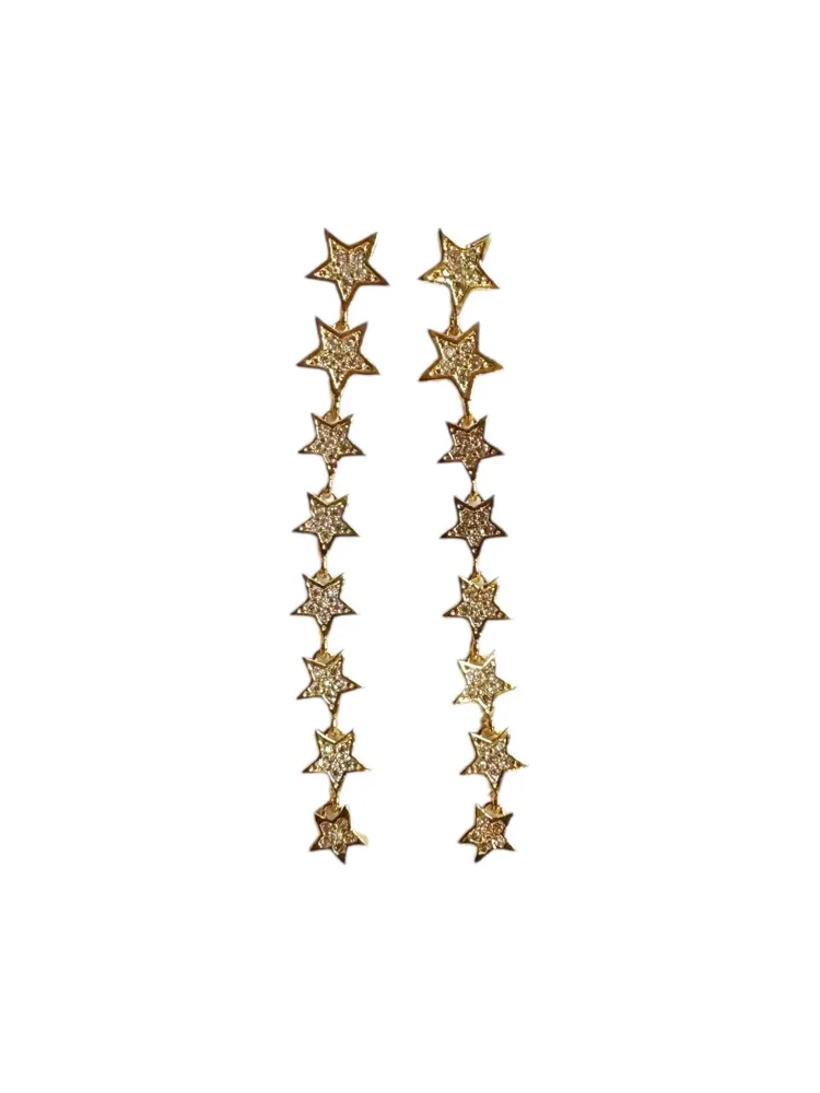Pico Copenhagen - Shooting Star Petite Studs - Clear - Bilde 2