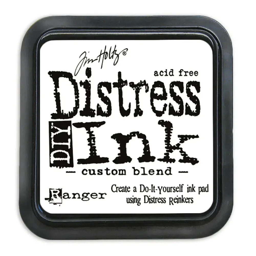 Distress ink stempelpute – custom blend DIY
