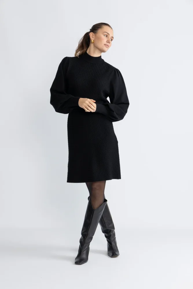 Amari Rachelle Dress - Black - Bilde 3