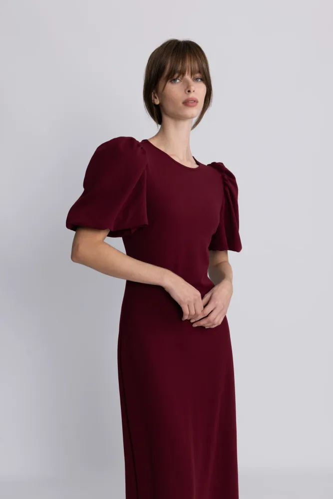 Cuba Dress - Burgundy - Bilde 3