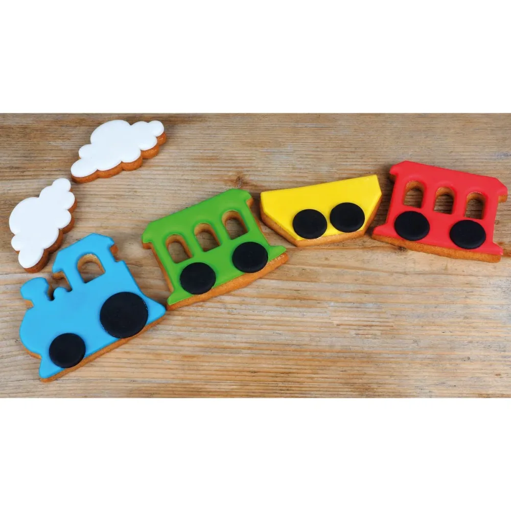 FunCakes Fondant Multipack Vanlige farger 5x100g - Bilde 3