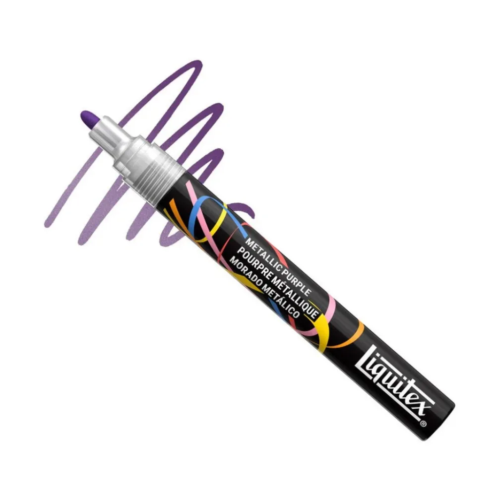 Liquitex Marker 2mm – Metallic Purple