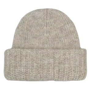 Oma Beanie – Light Grey Melange