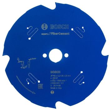 SIRKELSAGBLAD BOSCH 160X20X2 2MM 4T EXP FIBER CE SIRKELSAGBLAD BOSCH 160X20X2 2MM 4T EXP FIBER CE