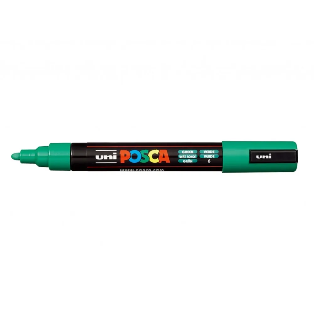 Uni POSCA PC-5M - Medium 1,8-2,5mm - 6 Green