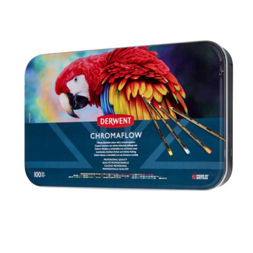 Derwent sett Chromaflow – 100 farger Derwent sett Chromaflow – 100 farger