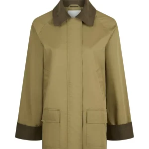 Anastacia Cord Jacket – Khaki