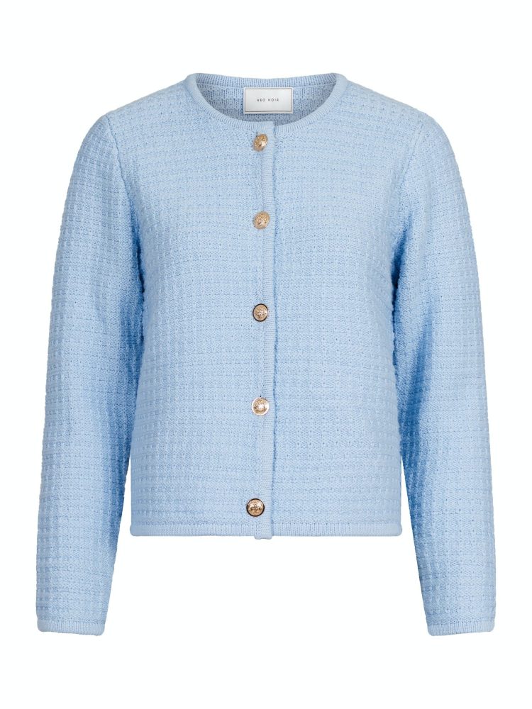 Limone Knit Jacket - Light Blue