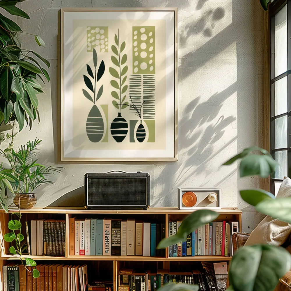 NORDIC BOTANICA – ABSTRACT NATURE PLAKAT & LERRET - Bilde 2