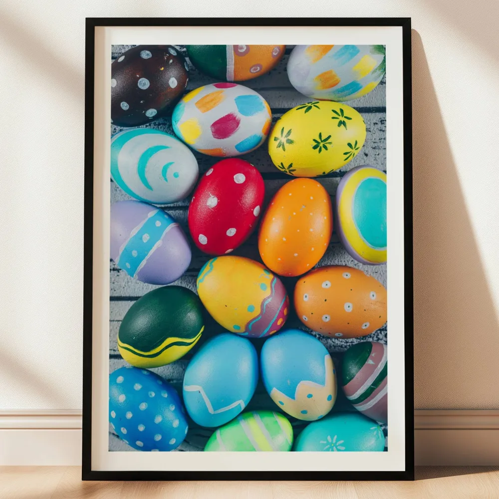 FARGERIKE PÅSKEEGG - PLAKAT - Bilde 2