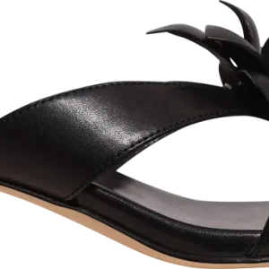Jacie Kitten Sandal – Black
