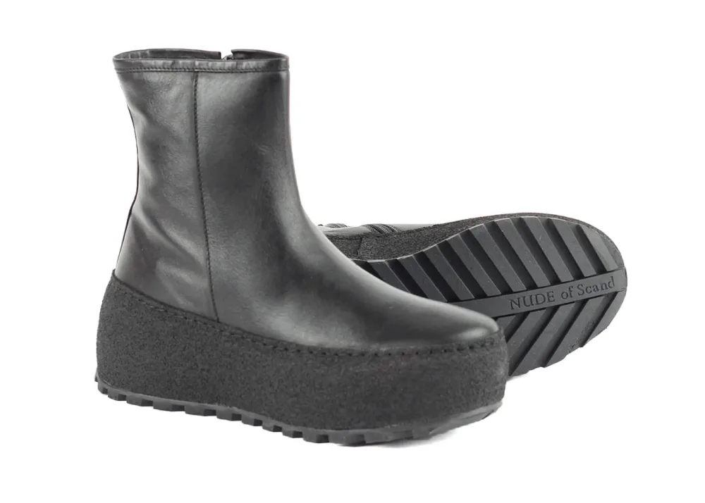 Winter Nero Boots - Kips Leather - Bilde 2