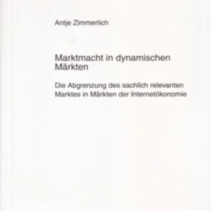 Marktmacht in Dynamischen Maerkten