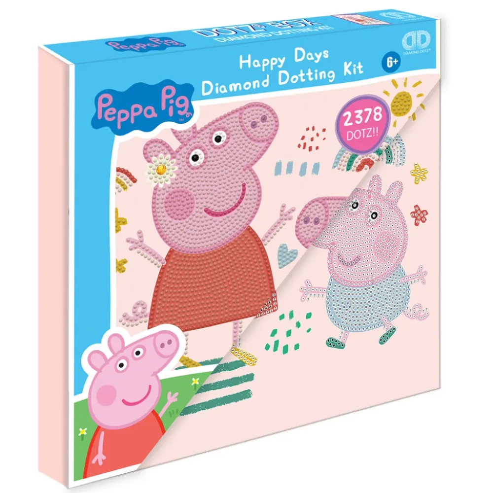 Diamond Dotz DotzBox – DBX.089 – Peppa Pig Happy Days 28x28cm